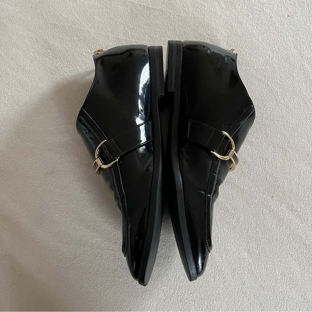 Stella McCartney Morgana Loafers in Black Patent Leather Size 37 US 7 - Picture 4 of 12